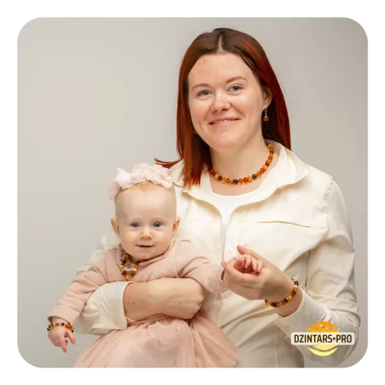 Mammas un bērna Krelles un rokassprādžu komplekti